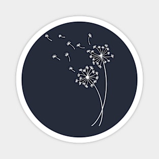 Dandelion flower Magnet